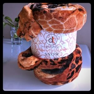 Queen size plush blanket